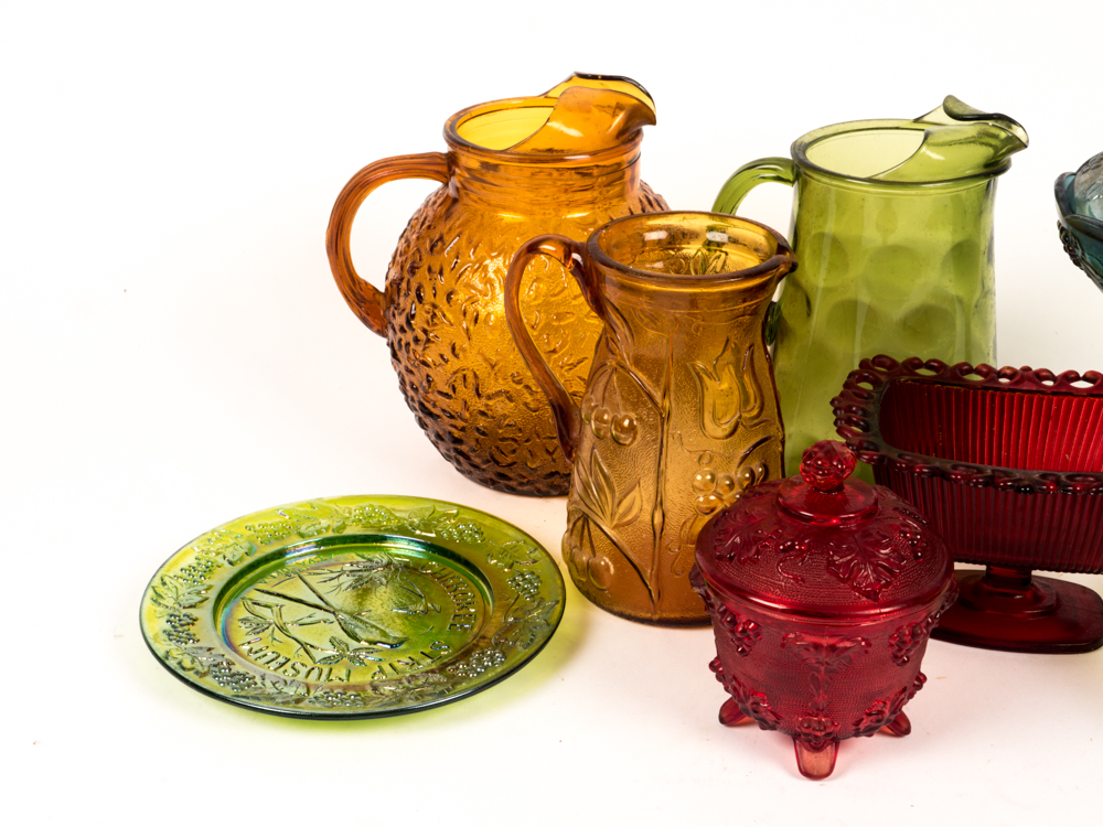 Collection of Colored Glass