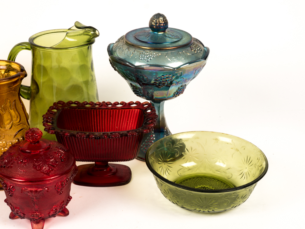 Collection of Colored Glass
