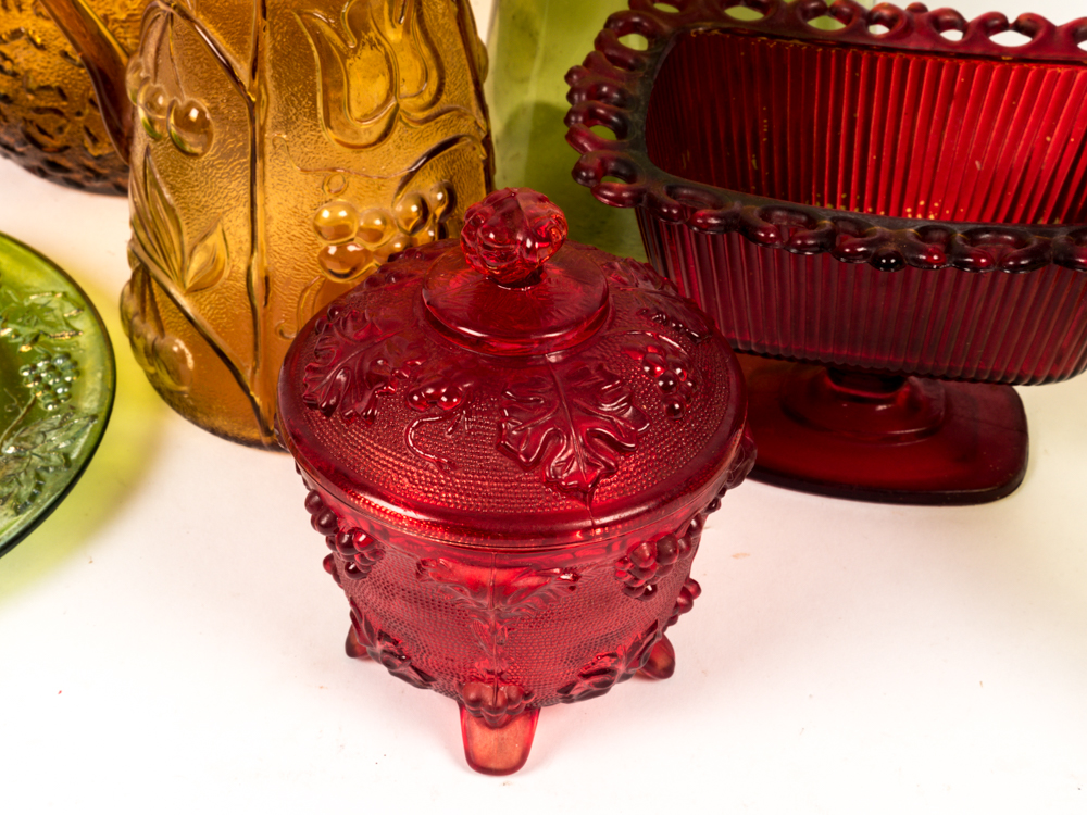 Collection of Colored Glass