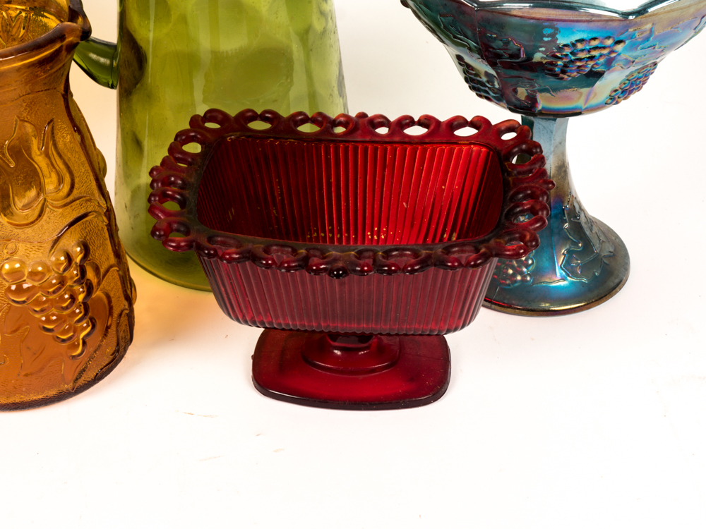 Collection of Colored Glass