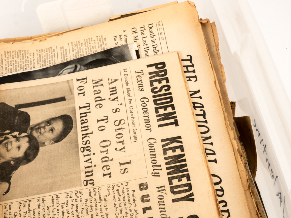 Collection of Vintage LIFE Magazines and Newspapers