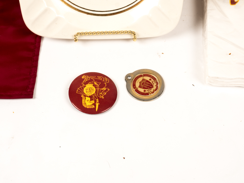 Collection of USC Trojans Merchandise