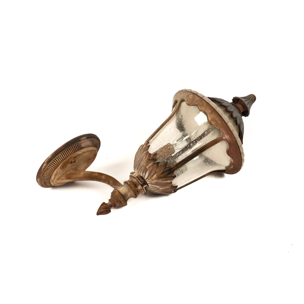 Metal Mounted Porch Light