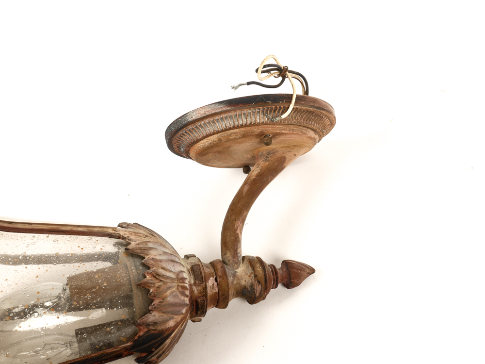 Metal Mounted Porch Light