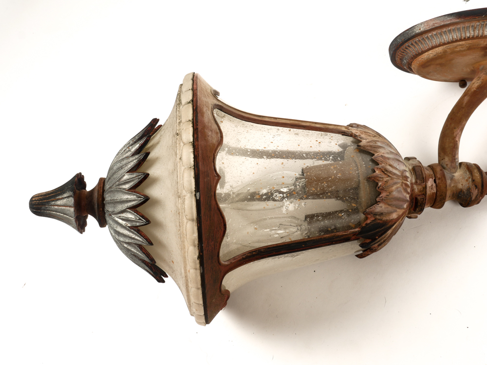 Metal Mounted Porch Light