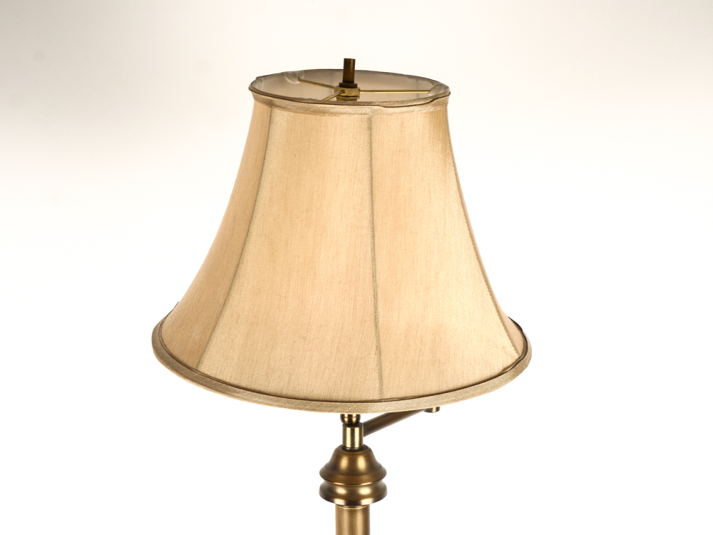 Brass Tone Floor Lamp