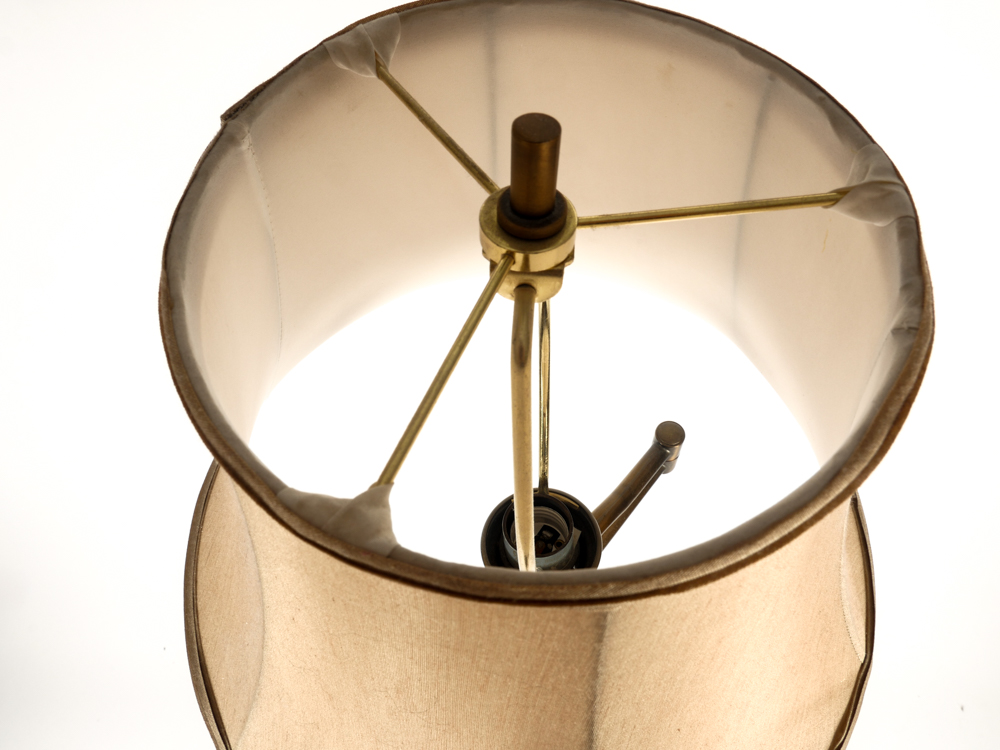 Brass Tone Floor Lamp
