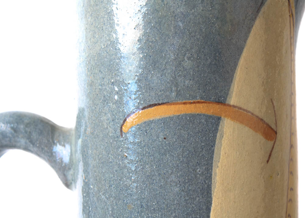 Tlaquepaque Hand-Painted Mexican Pottery Pitcher