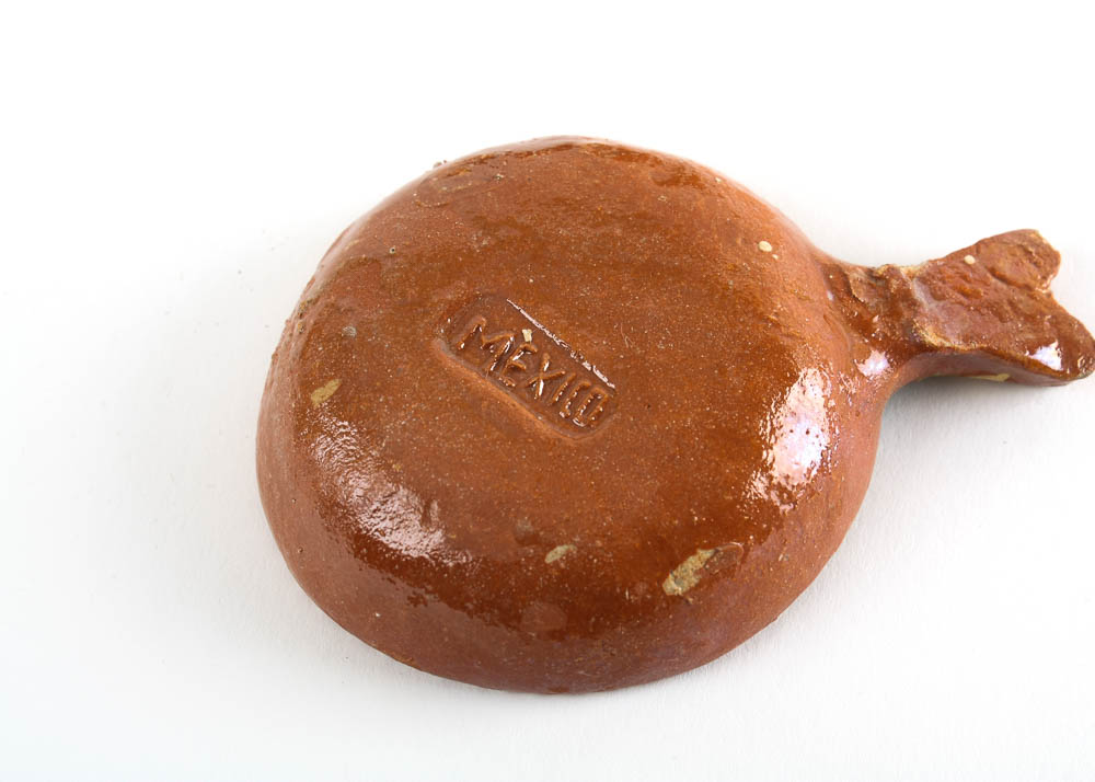 Handmade Tlaquepaque Mexican Earthenware Pottery Miniature Nesting Set