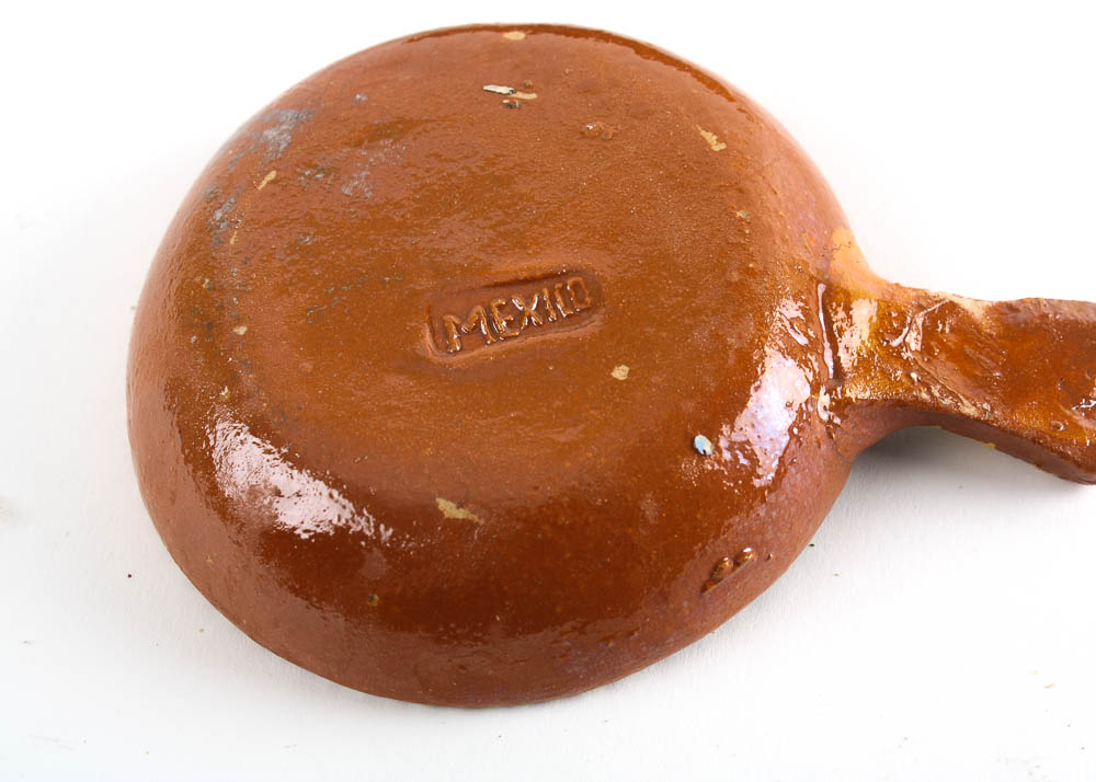 Handmade Tlaquepaque Mexican Earthenware Pottery Miniature Nesting Set