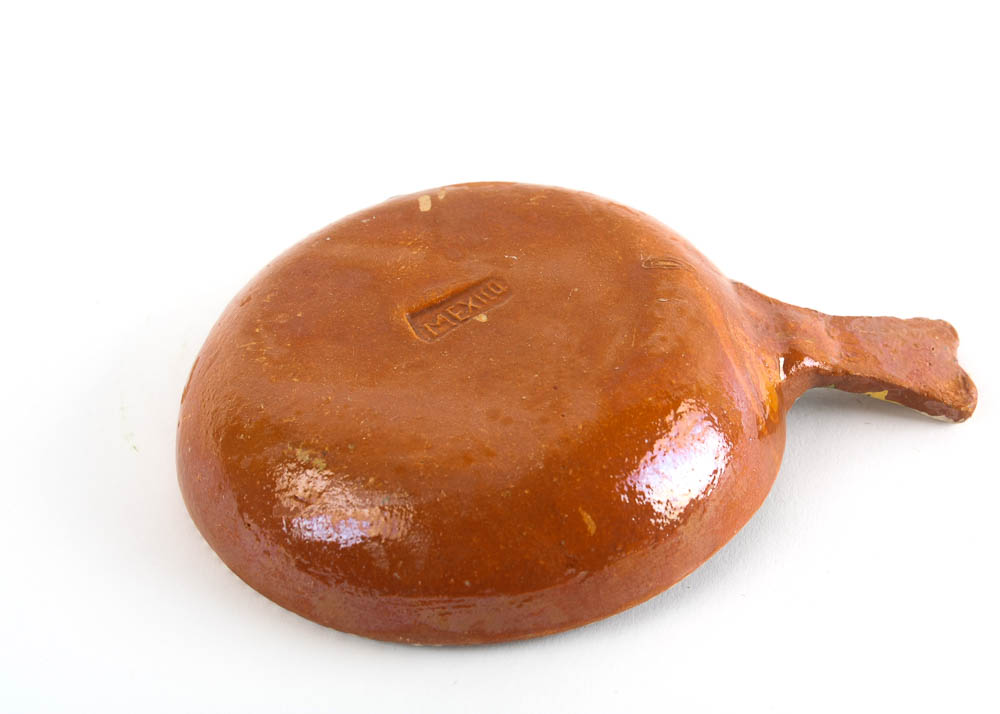 Handmade Tlaquepaque Mexican Earthenware Pottery Miniature Nesting Set