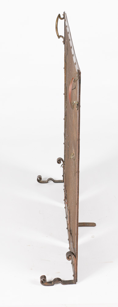 Vintage Fireplace Screen with Avian Details