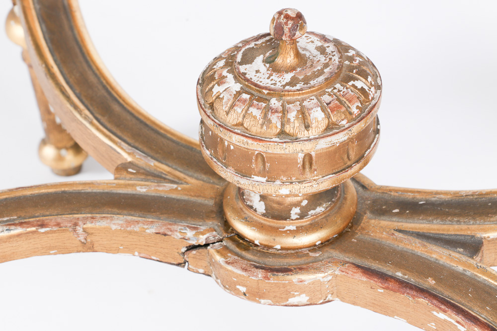 Vintage Marble Topped Side Table