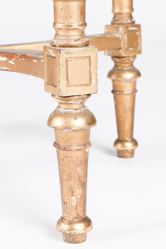 Vintage Marble Topped Side Table