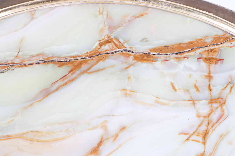 Vintage Marble Topped Side Table