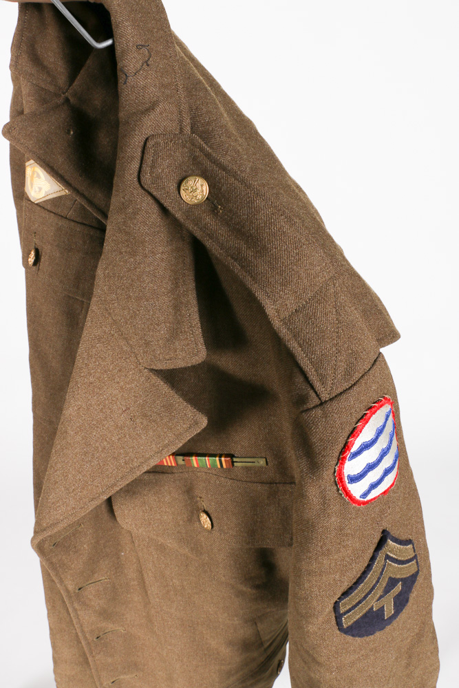 Vintage Military Dress Coat
