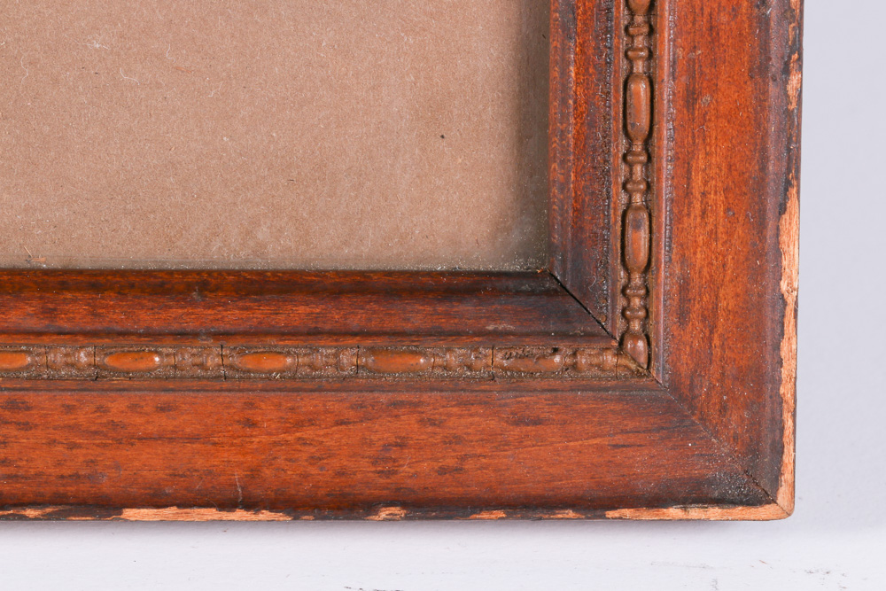 Vintage Print of Bäuerin mit Tochter bei der Heimkehr von der Fut