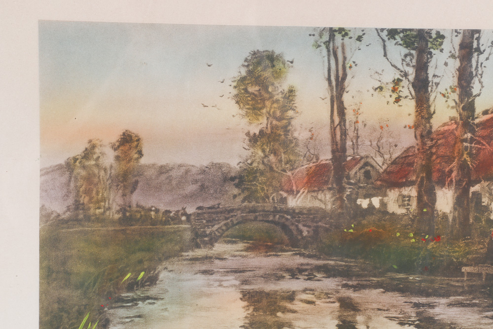 Frits Thaulow Offset Lithograph "November Day in Normandy"