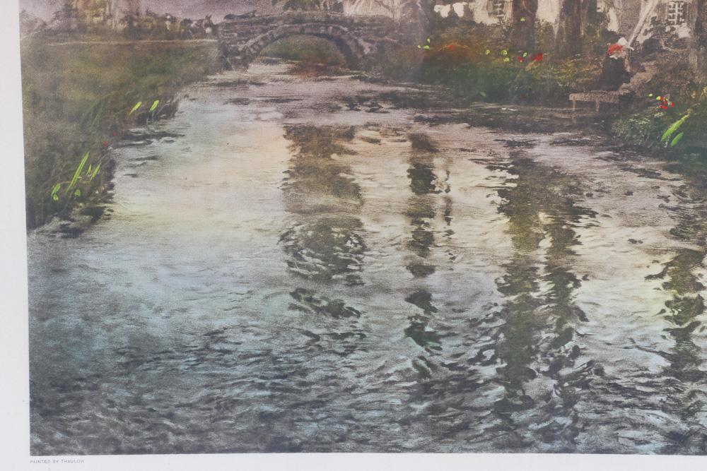 Frits Thaulow Offset Lithograph "November Day in Normandy"