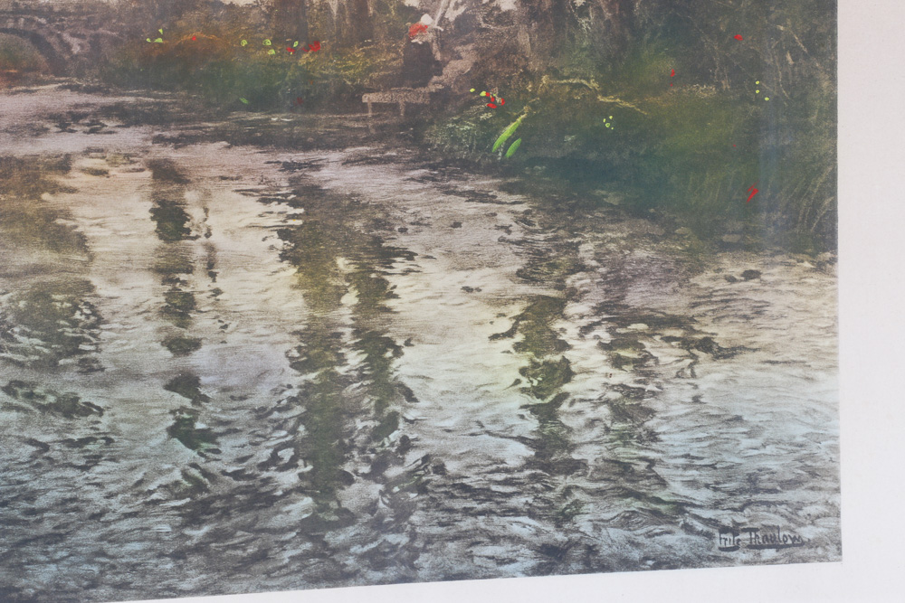 Frits Thaulow Offset Lithograph "November Day in Normandy"