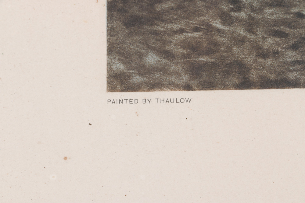 Frits Thaulow Offset Lithograph "November Day in Normandy"