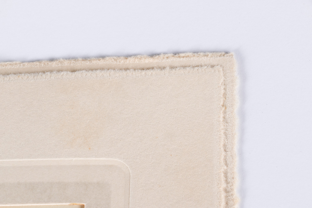 1940s Wedding Albumen Print