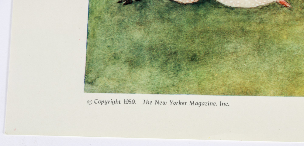 Vintage Offset Lithographic Prints