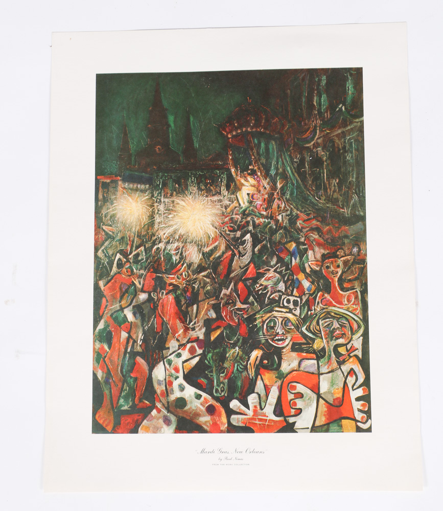 Vintage Offset Lithographic Prints