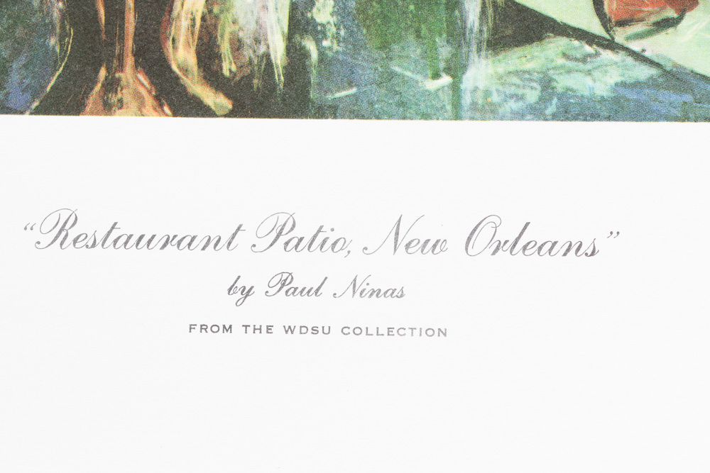 Vintage Offset Lithographic Prints