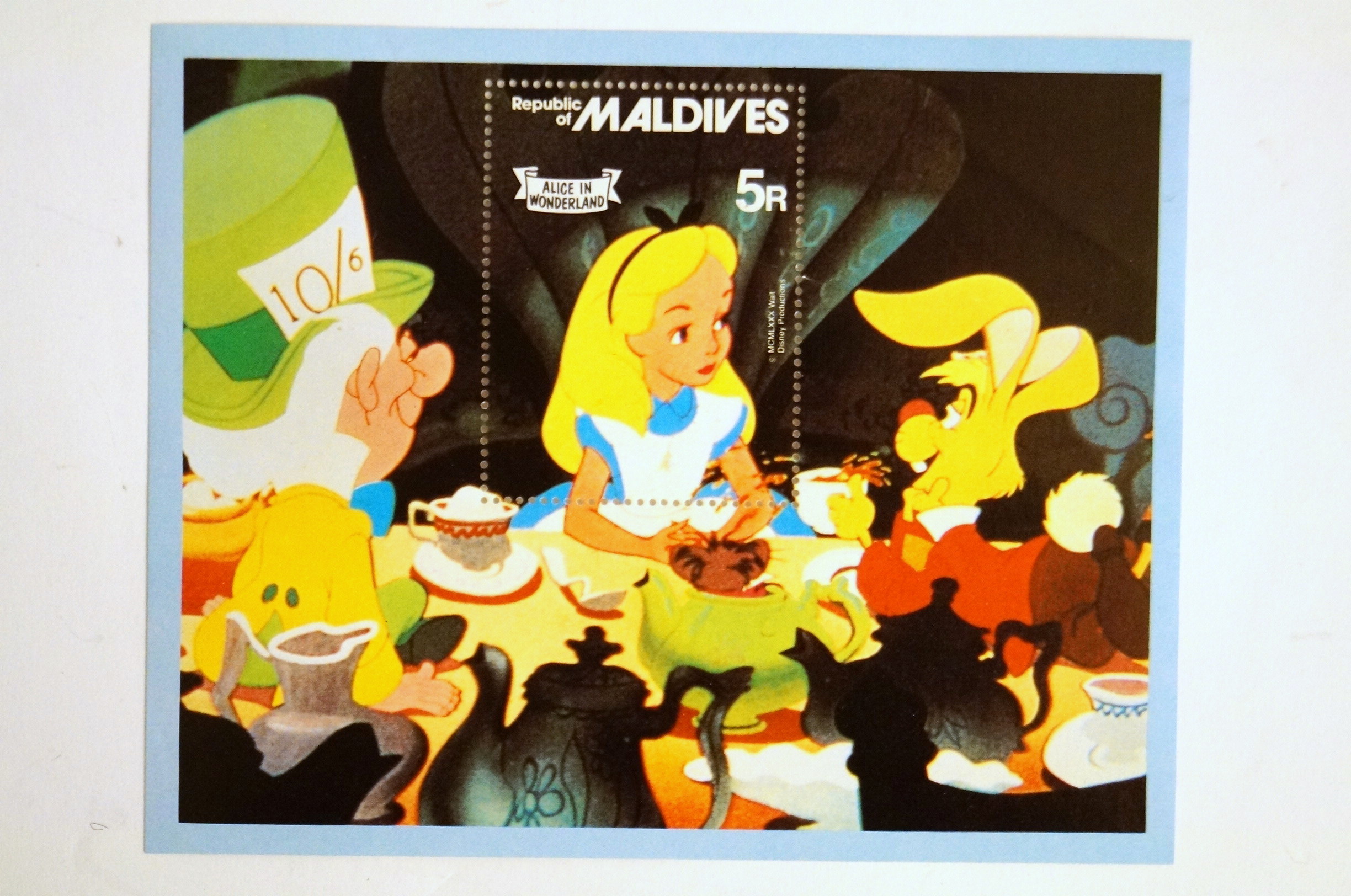 Collection of Vintage Disney Stamps from Foreign Countries