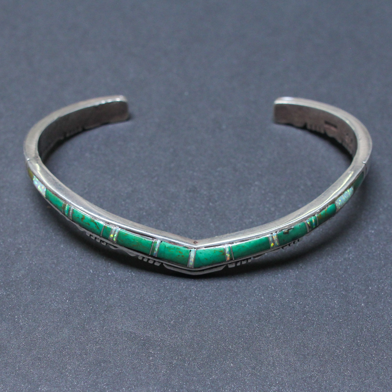 Sterling Silver V Shaped Cuff Bracelet