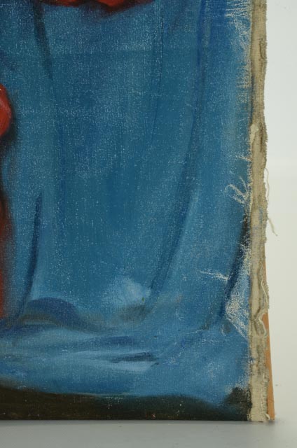 Wilbur G. Adam Original Oil on Canvas of Belly Dancer