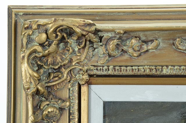 John E. Weis Original Oil on Canvas "Floral Still Life"