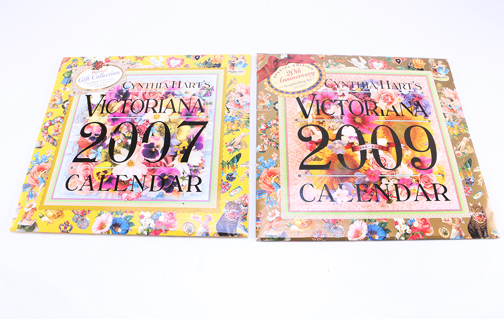 Assorted Cynthia Hart's Victorian Calendars