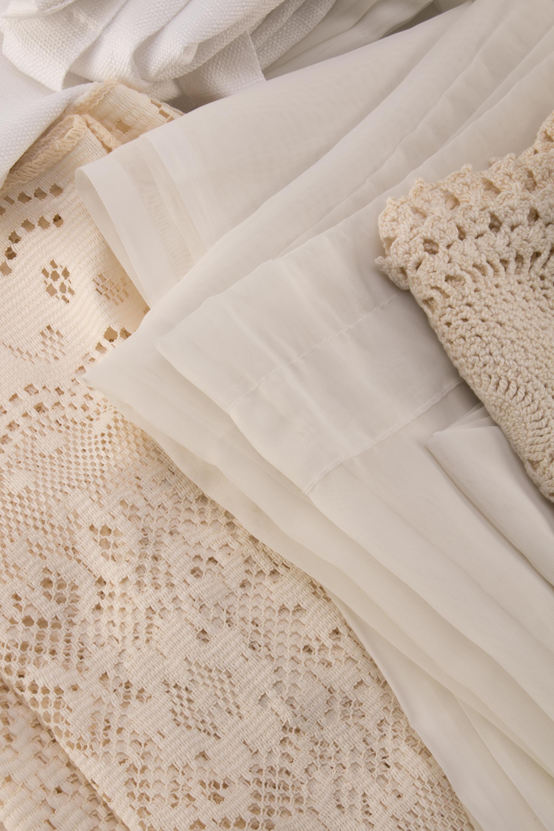 Assorted Vintage Linen and Lace