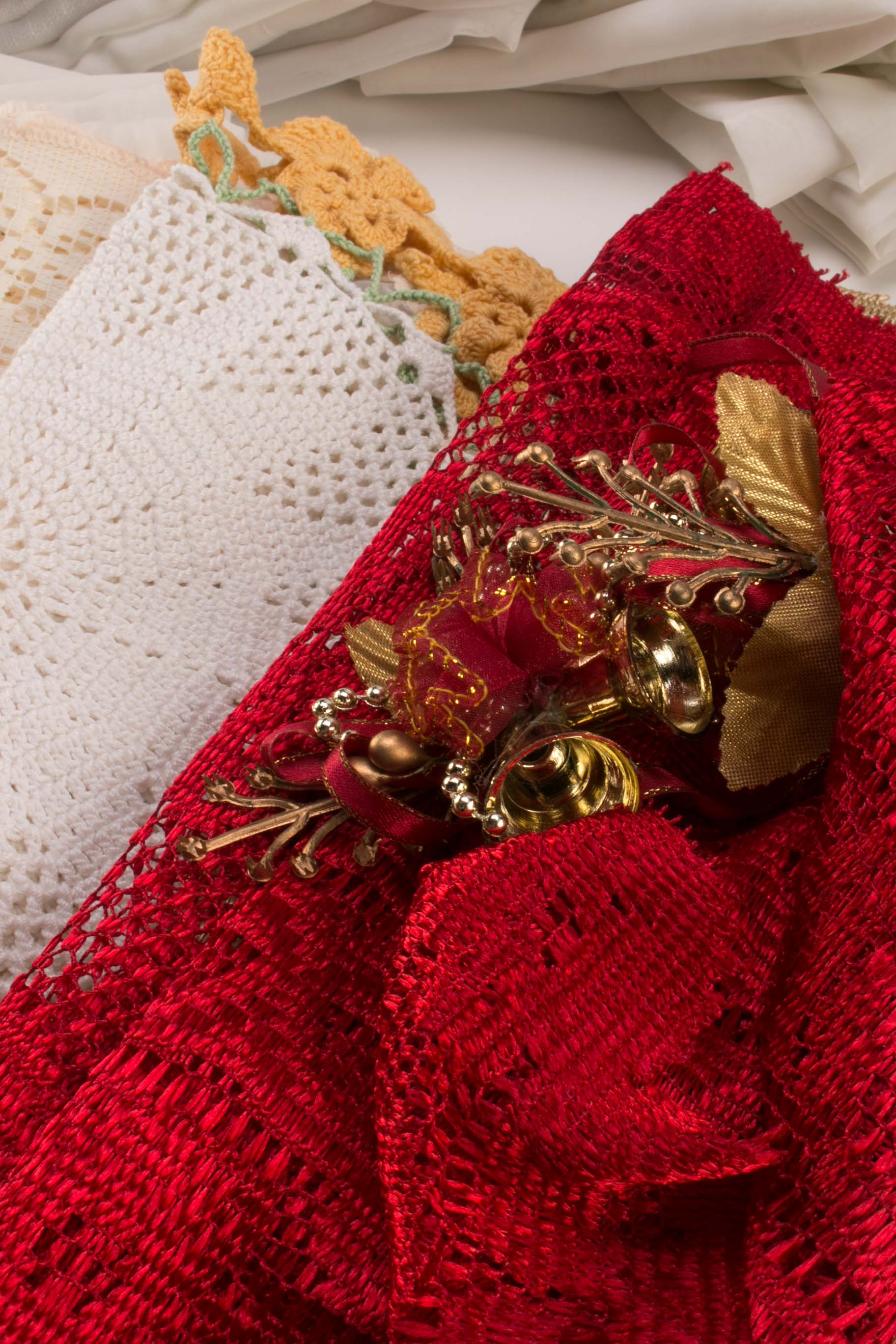 Assorted Vintage Linen and Lace