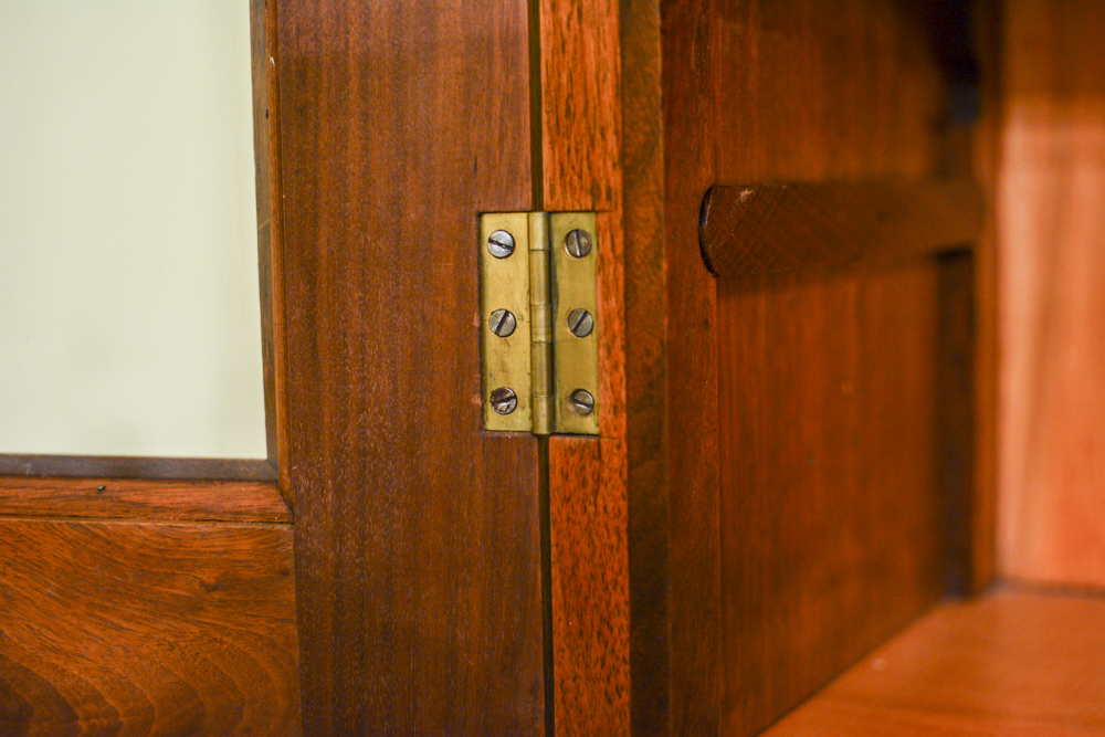 Victorian Eastlake Style Walnut Secretary