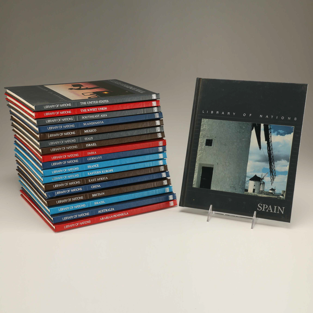Time Life "Library Of Nations Book" Collection