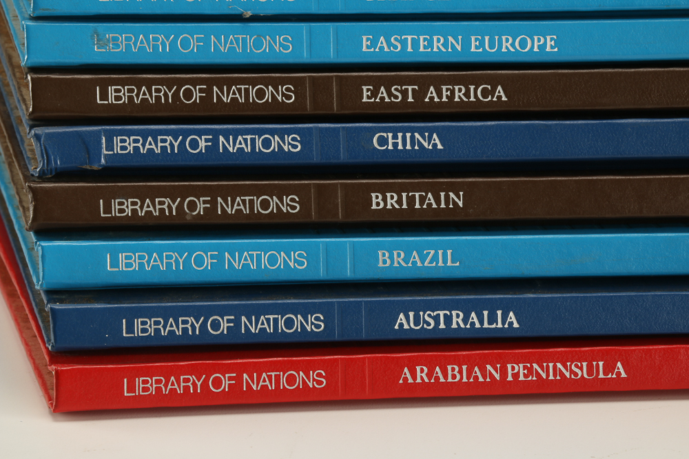 Time Life "Library Of Nations Book" Collection