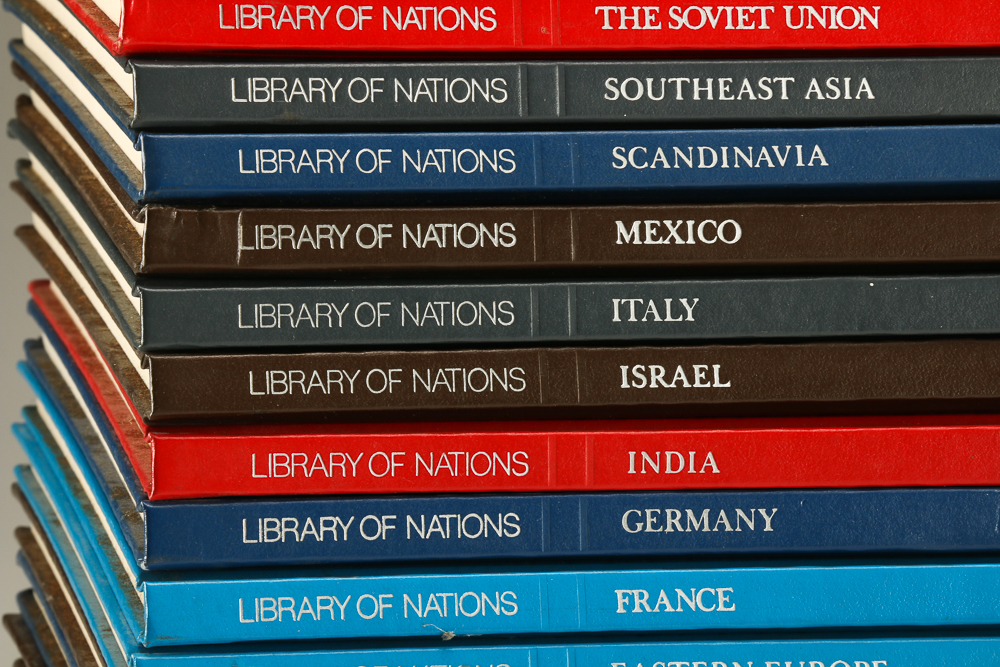 Time Life "Library Of Nations Book" Collection