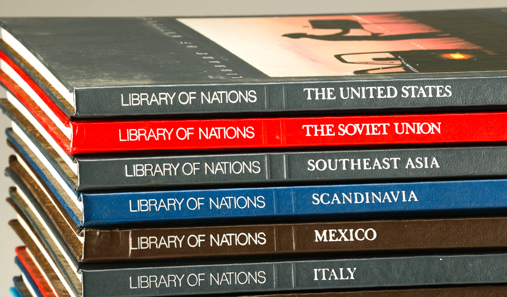 Time Life "Library Of Nations Book" Collection