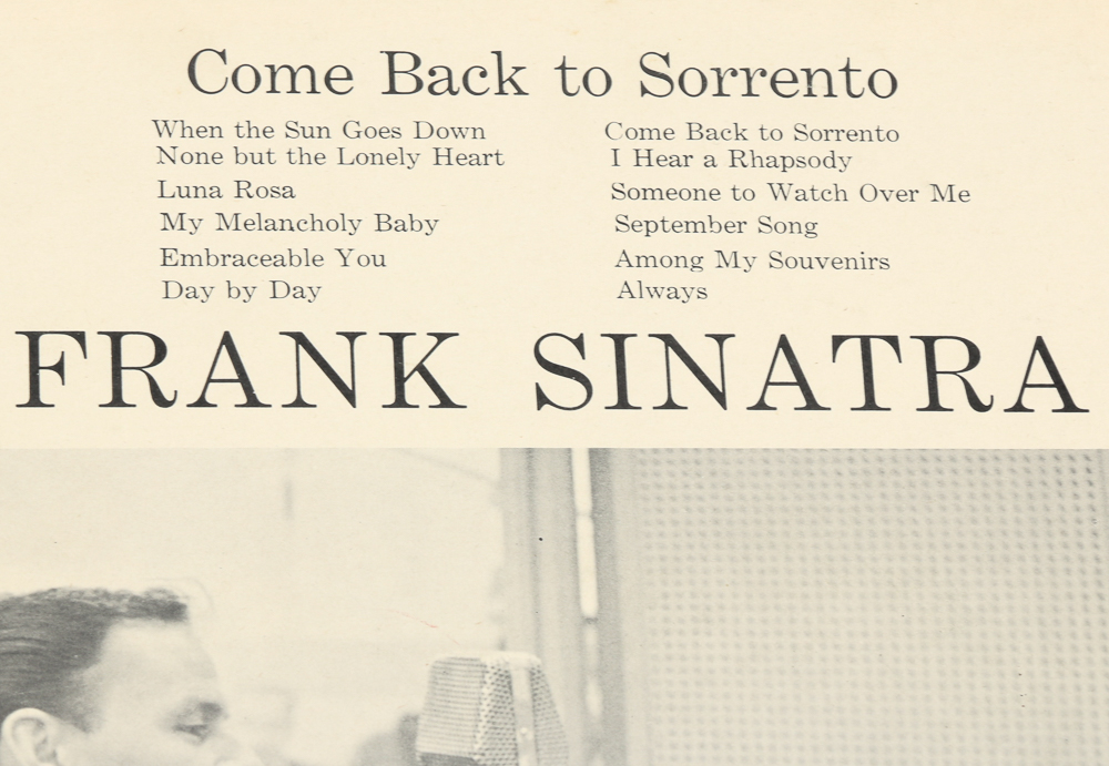 Frank Sinatra Records