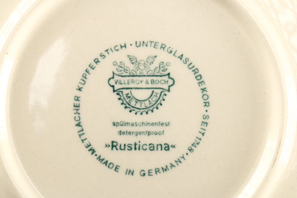 Large Set of Pink Transferware