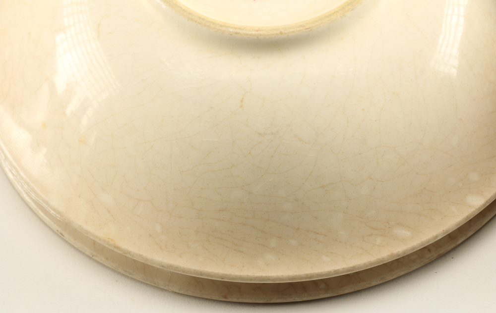 Large Set of Pink Transferware