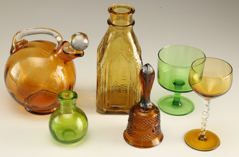 Collection of Decorative Glass Items