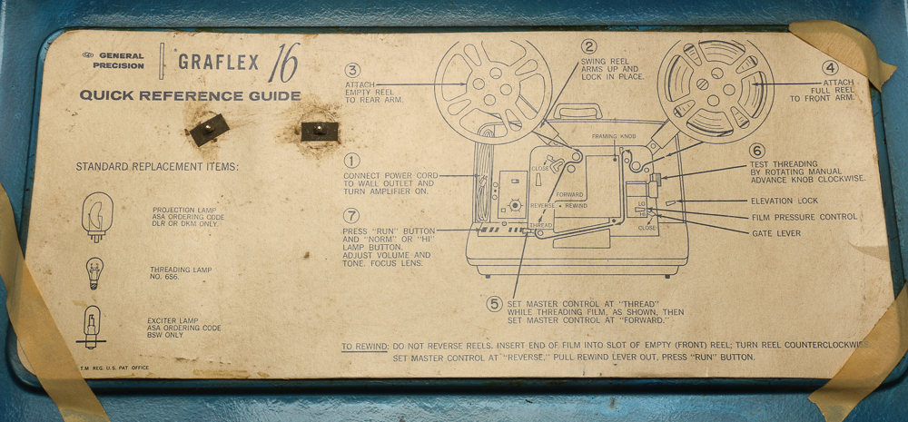 Graflex Vintage Film and Sound Projector