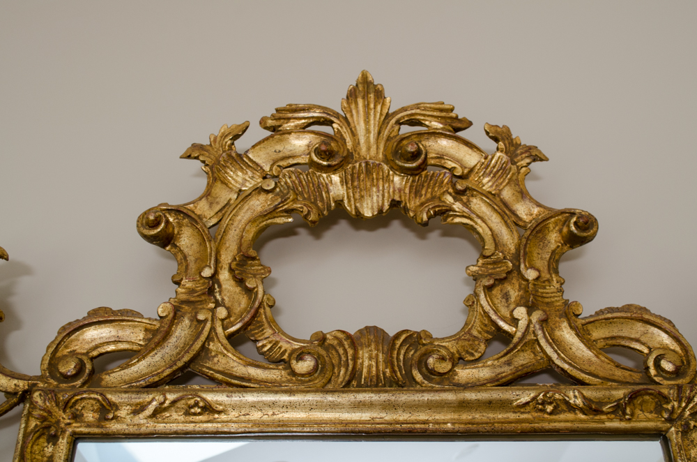 Ornate Gilt Mirror