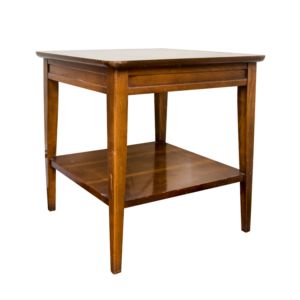 Wooden End Table