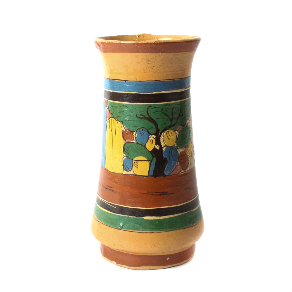 Petatillo Hand Painted Mexican Pottery Vase