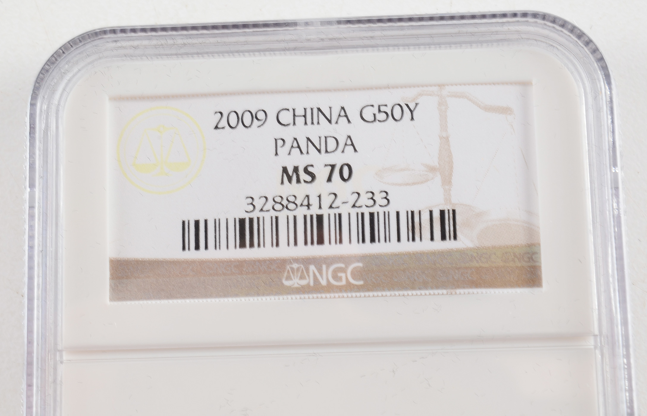 Graded MS70 (By NGC) 2009 China 50 Yuan Panda Gold Bullion Coin